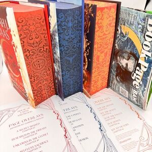 3 CRESCENT CITY ILLUMICRATE House of Earth and Blood Sarah J Maas w/Overlays